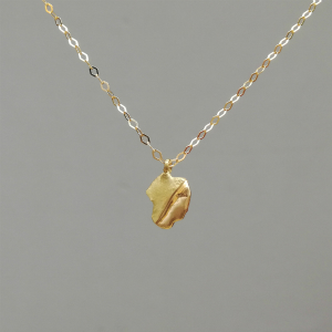 18Kゴールド バイカラーメンズネックレス Gold Necklace_140826