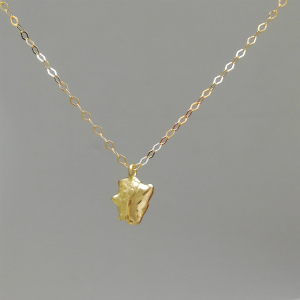 18Kゴールド バイカラーメンズネックレス Gold Necklace_155910